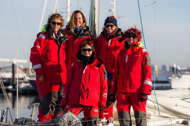 Imaginer Townsville crew - Australian Women’s Keelboat Regatta ©  Bruno Cocozza